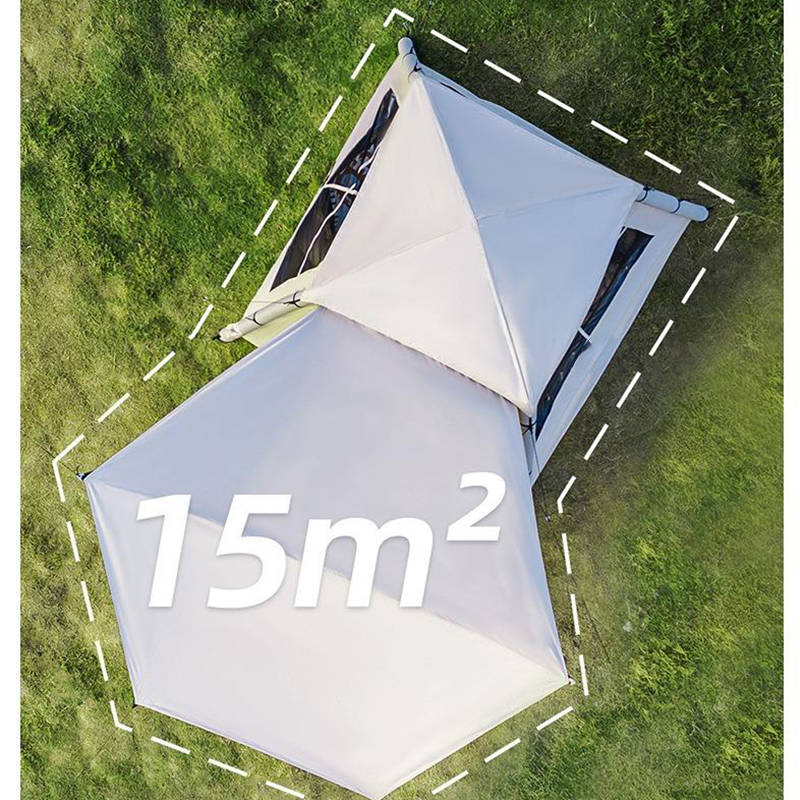 Flame-Retardant Single-Layer Ridge Tent