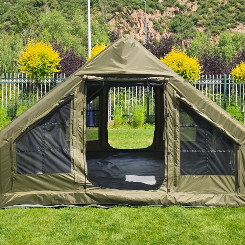 Knife-Scraped Single-Layer Ridge Tent