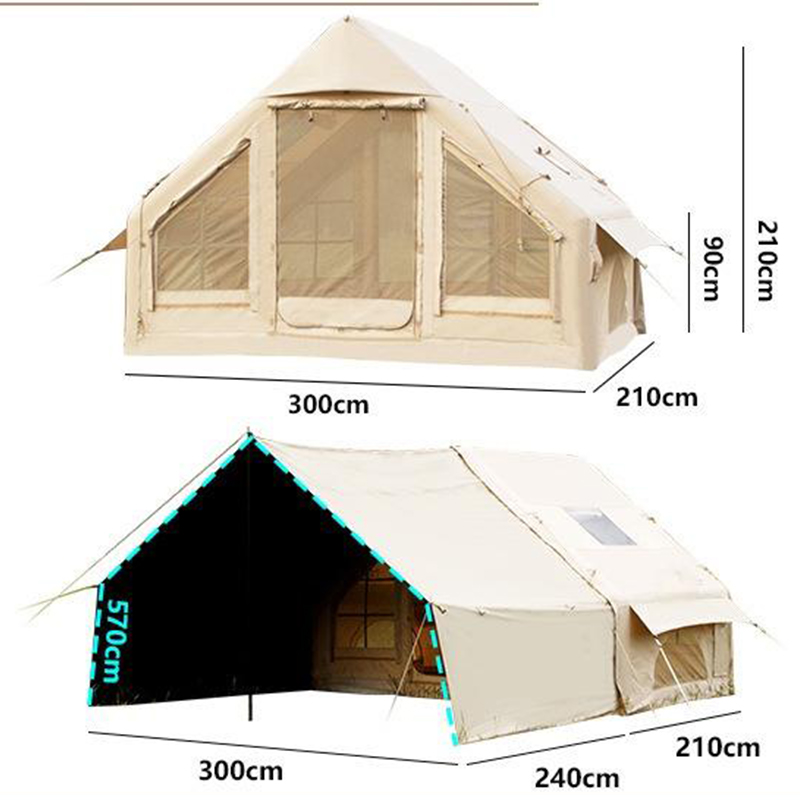 PVC Mesh Ridge Tent