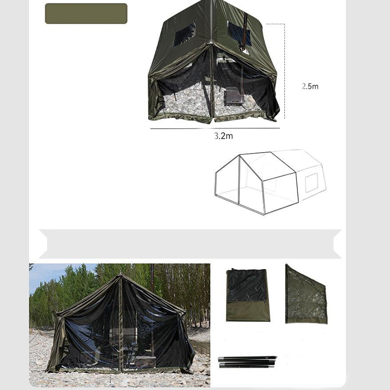 Quick-Open Single-Layer Ridge Tent