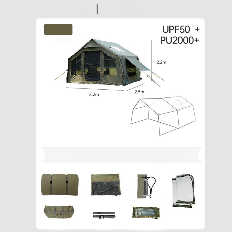 Quick-Open Single-Layer Ridge Tent