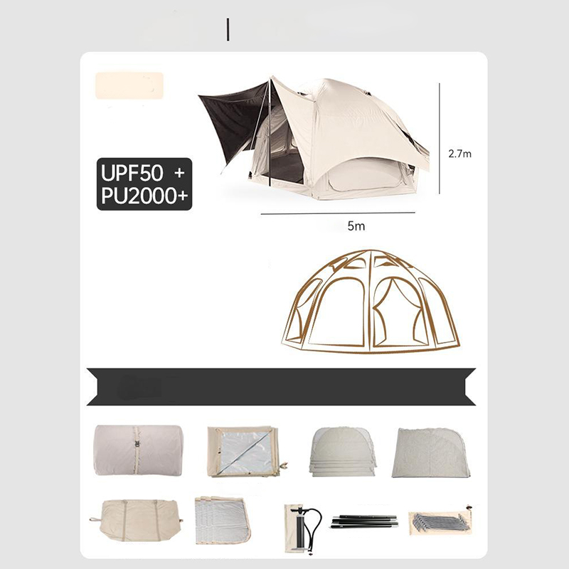 PVC Spherical Double-Layer Tent