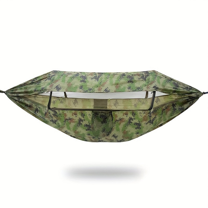 Multi-Colored Nylon Rope Hammock