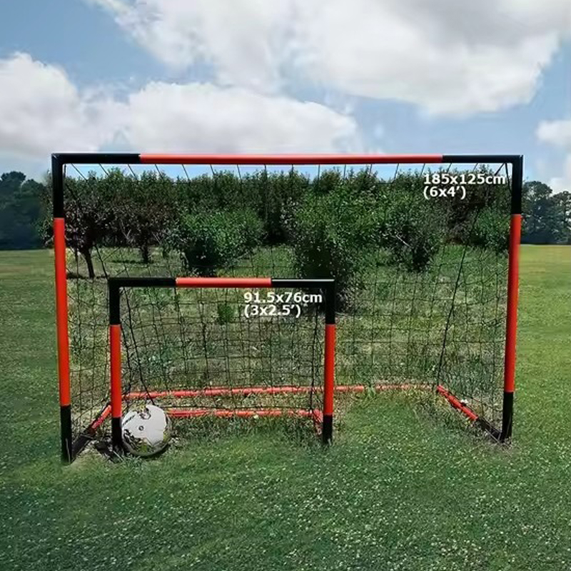 Medium Brick-Red Soccer Net