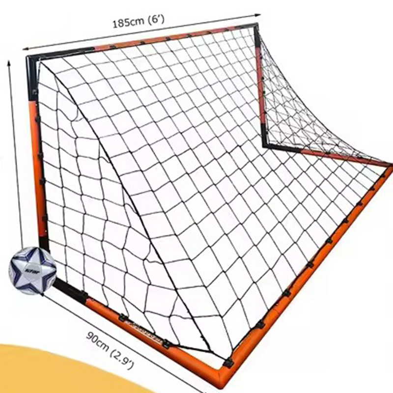 Medium Brick-Red Soccer Net