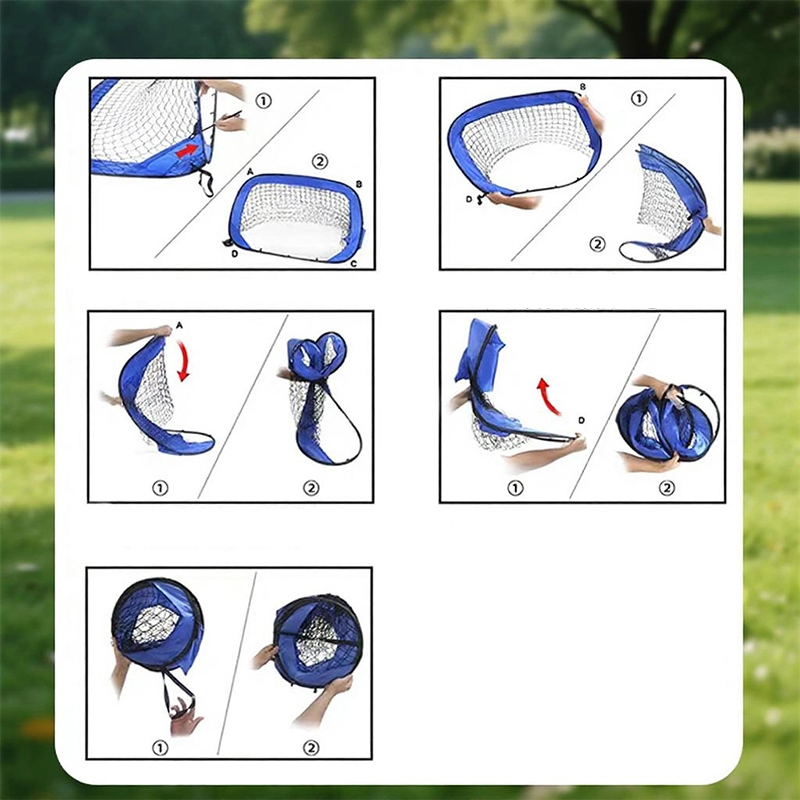 Folding Nylon Soccer Net