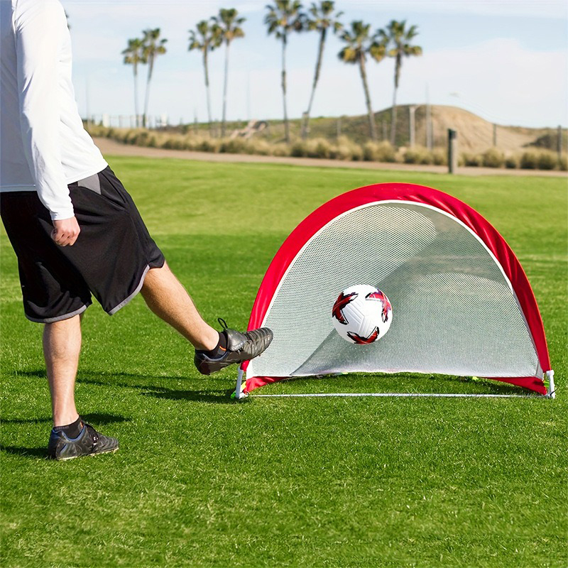Multi-Colored Nylon Soccer Nets