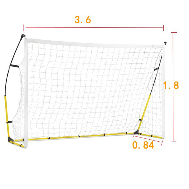 Yellow Oxford Cloth Soccer Net