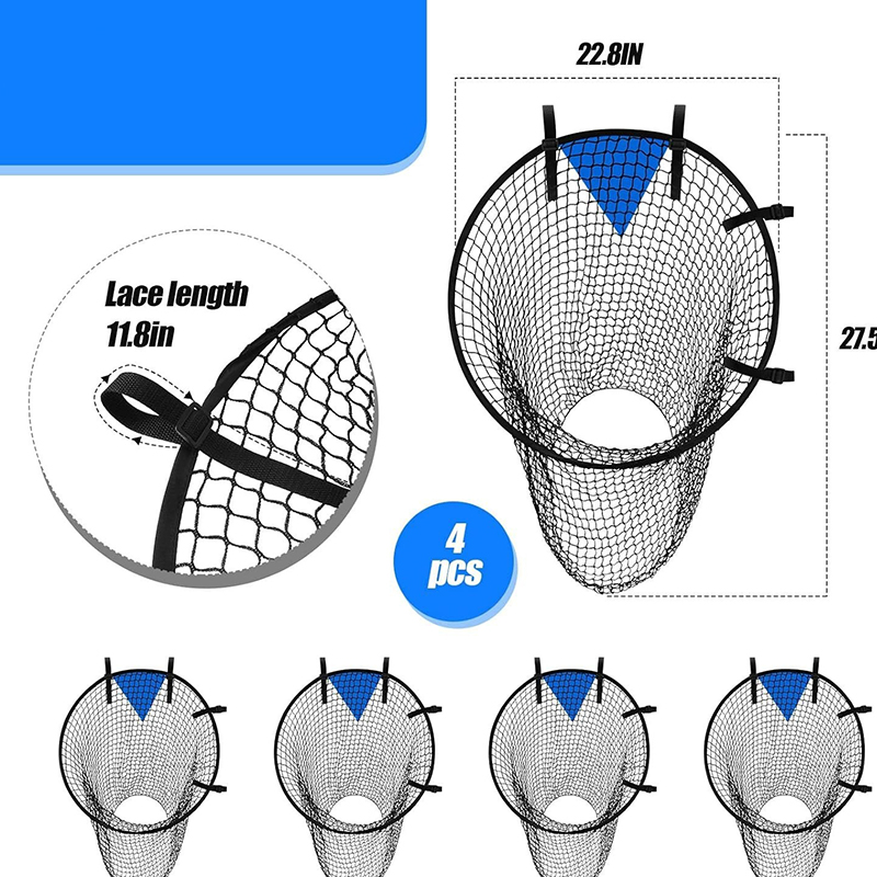 Black Soccer Goal Net