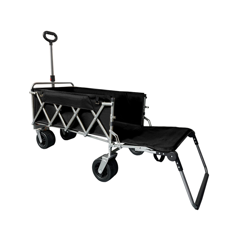 Collapsible Camping Wagon for Outdoor Carrying and Storage Use