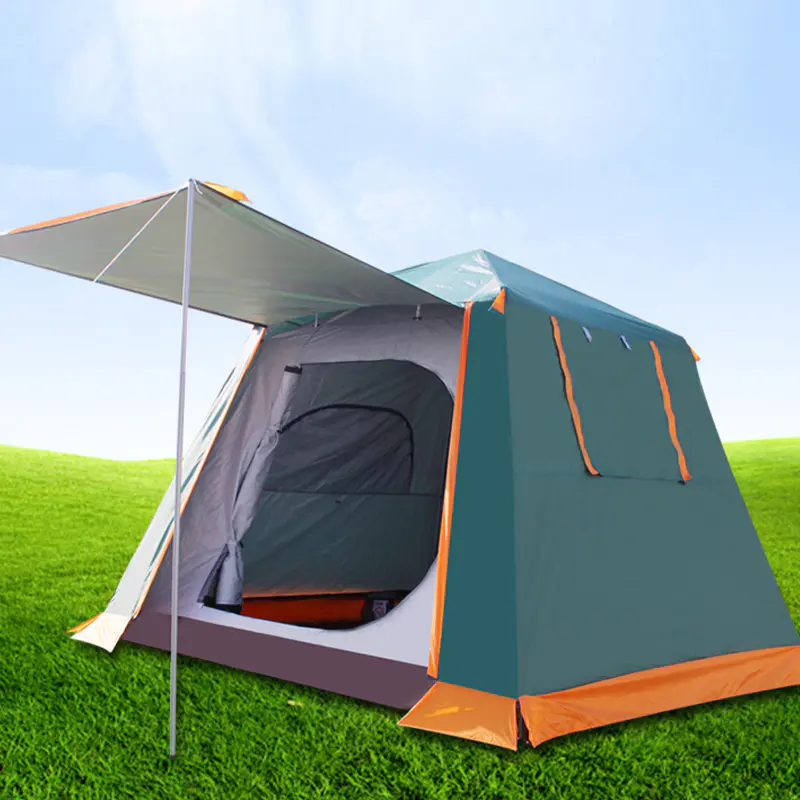 Quickly set up your Automatic Instant Pop Up Tent and enjoy seamless protection on your outdoor adventures.