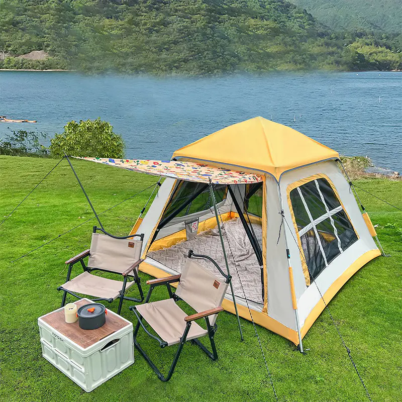 Automatic Instant Pop Up Tent is designed for fast setup and convenient outdoor protection.