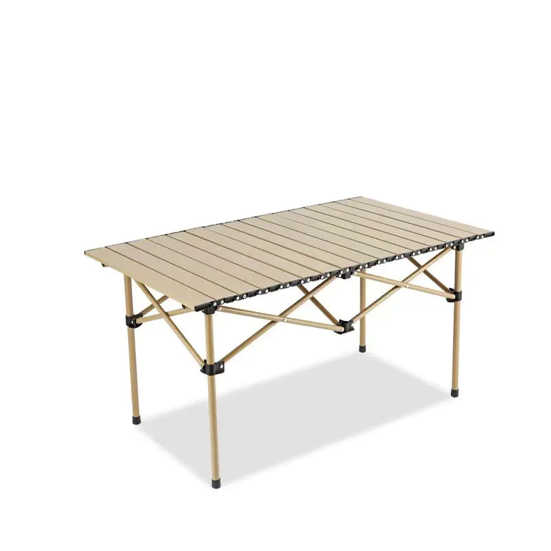 Discover a durable Roll Top Folding Table designed for camping, picnics, and outdoor adventures with easy setup and portable convenience.
